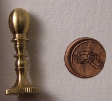 1120960 zegel messing ringen