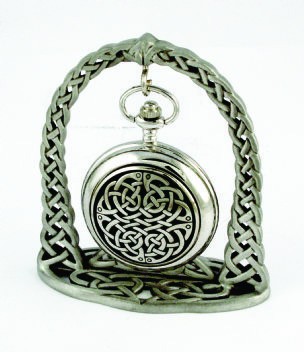 Celtic arch zakhorlogehouder met zakhorloge