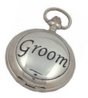 Groom mechanical pocket watch 4878 b