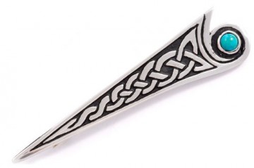 Kells pin turqoise