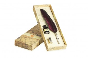 Schrijfset piu39 bordeaux