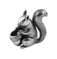 Squirrel and acorn pin cushion