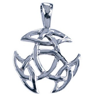Triad hanger keltisch zilver