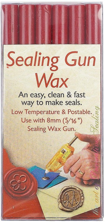 Zegelwas sealingwaxgun red